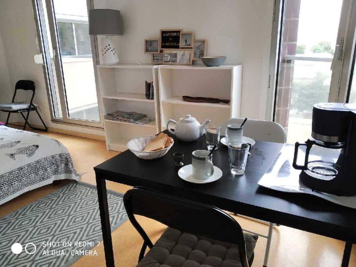 Studio Lumineux Proche Centre Ville Et Plage La Rochelle  Dış mekan fotoğraf